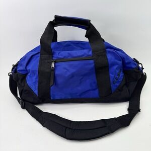 LL Bean Adventure Duffle Bag Blue READ